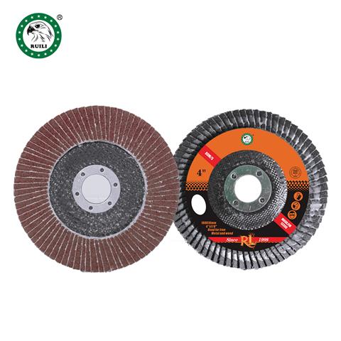 75mm Fiberglass Back Black Calcined Flap Disc