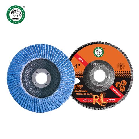 90mm Fiberglass Back Blue Flap Disc